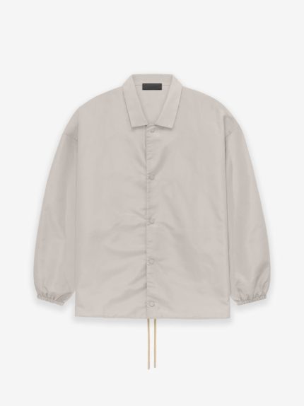 Fear of God Essentials Coach Jacket – Gray