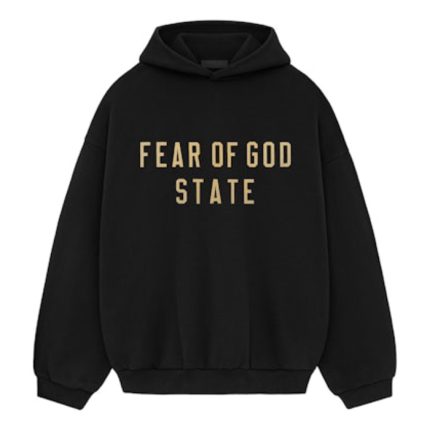 Essentials Fear of God Fleece Hoodie Black